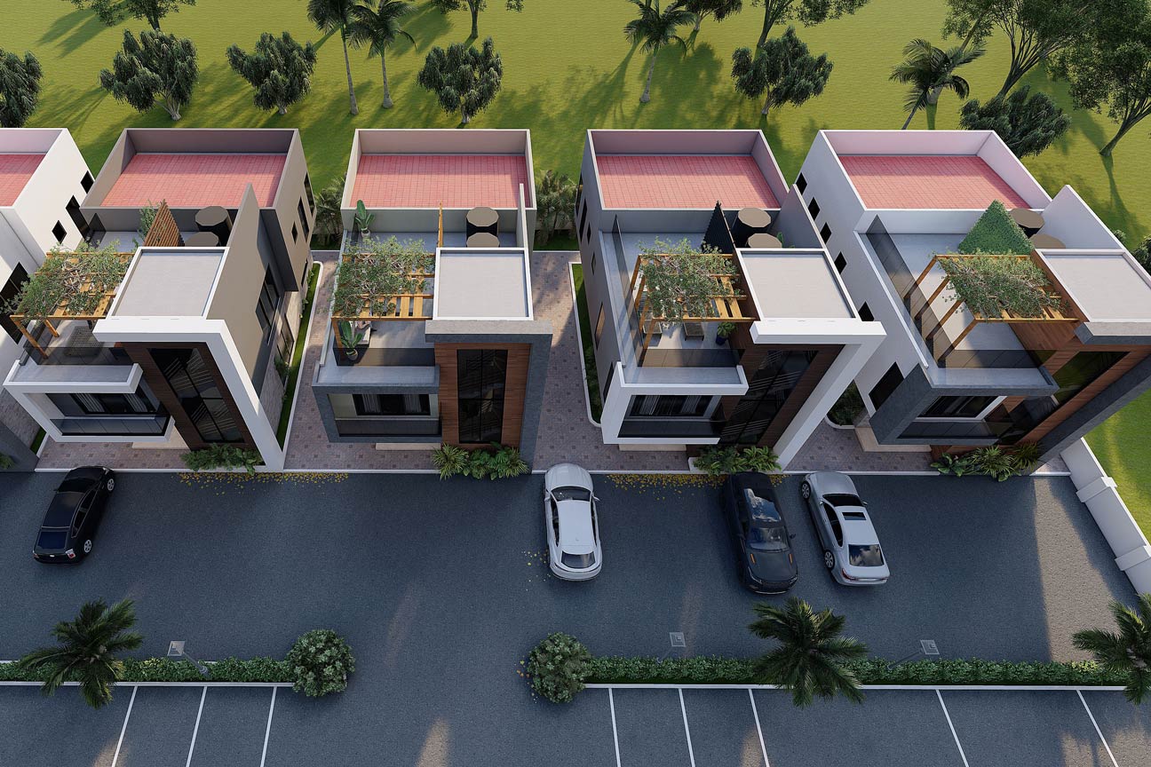Bungalow apartments